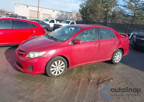 2012 Toyota Corolla Le из США, поврежденный, VIN 5YFBU4EEXCP048771